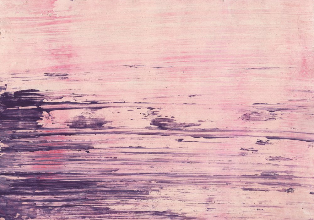 Violett-rosa Abstraktion von Annick