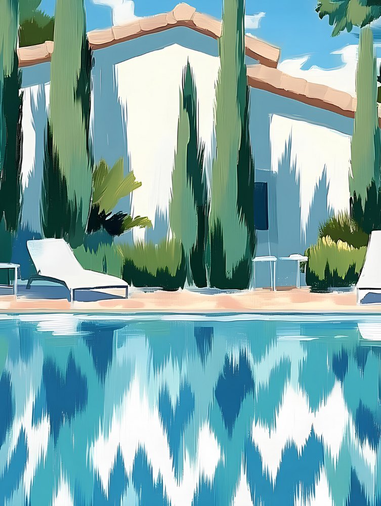 Poolvilla Reflexionen von Avanesova Elena
