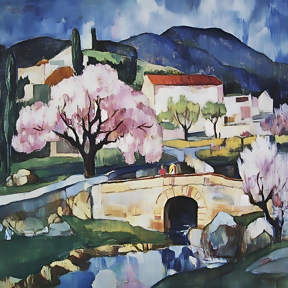 Frühlingsdorfblüte von Avanesova Elena