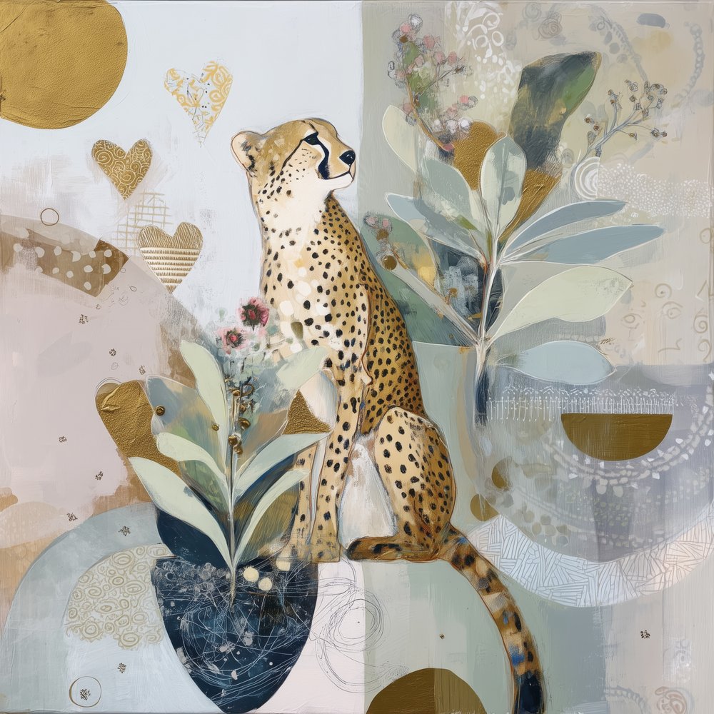 Eleganter gefleckter Gepard von Bella Eve
