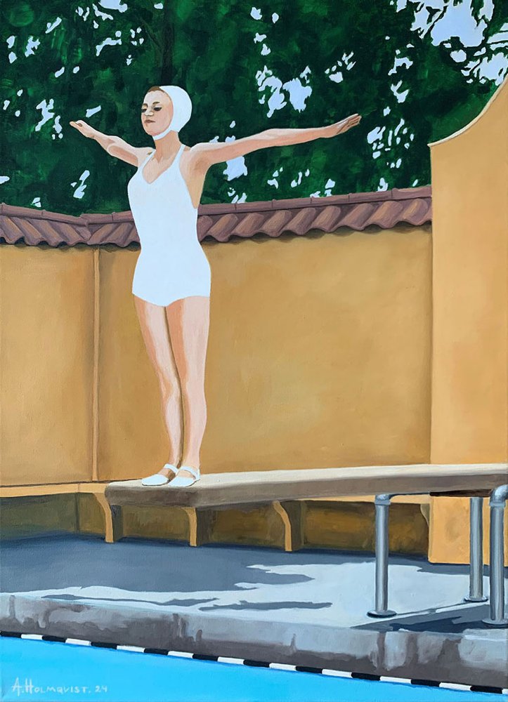 Vintage Pooltaucher von Borgenhag Holmqvist