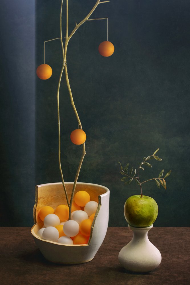 Elegantes Fruchtstillleben von Brig Barkow