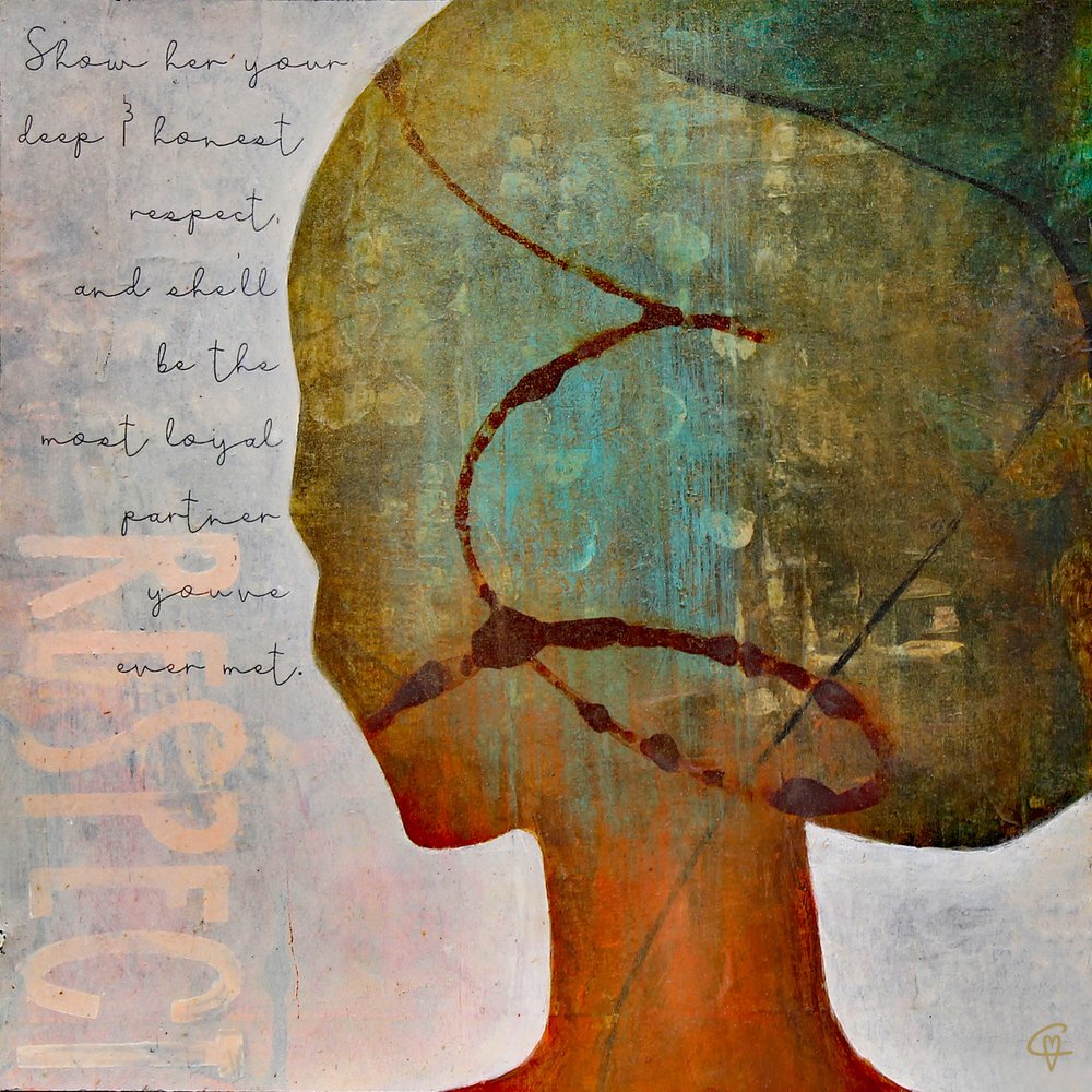 Frau des tiefen Respekts von Carolina Gårdheim