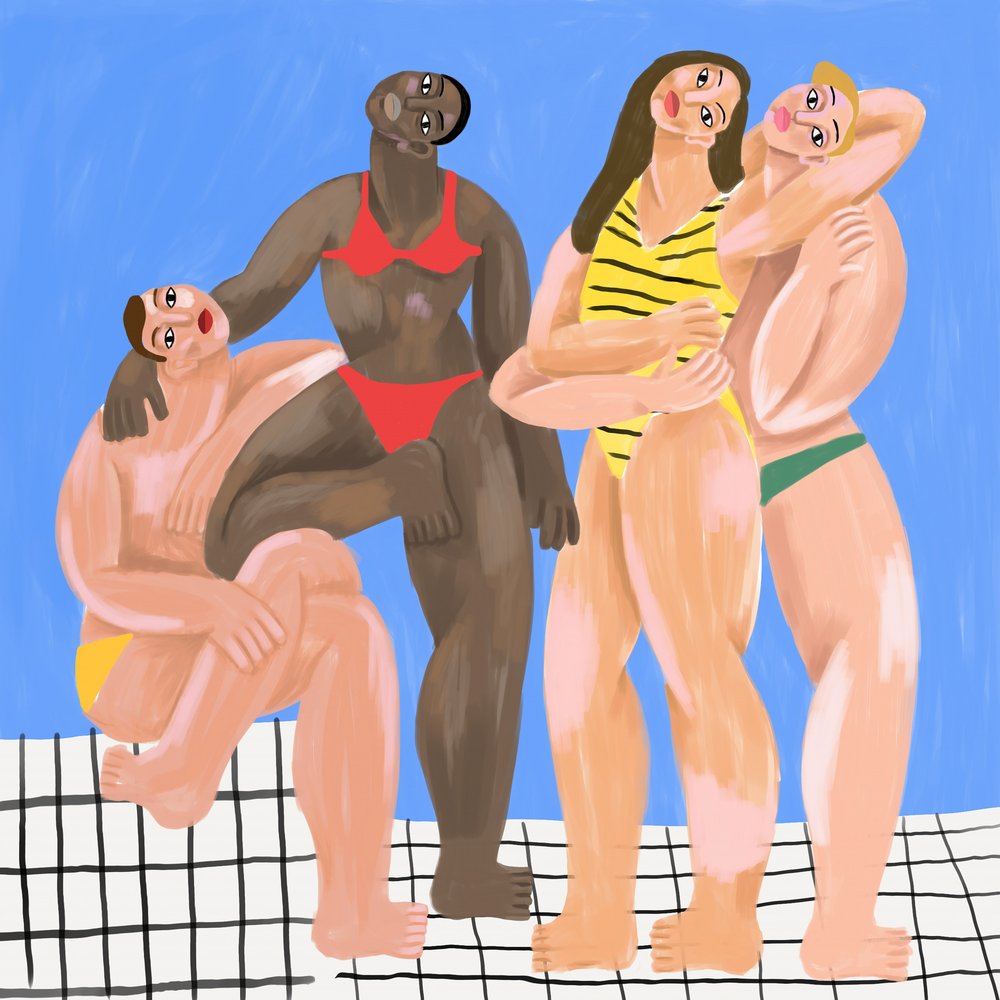 Das Schwimmbad von Cépé