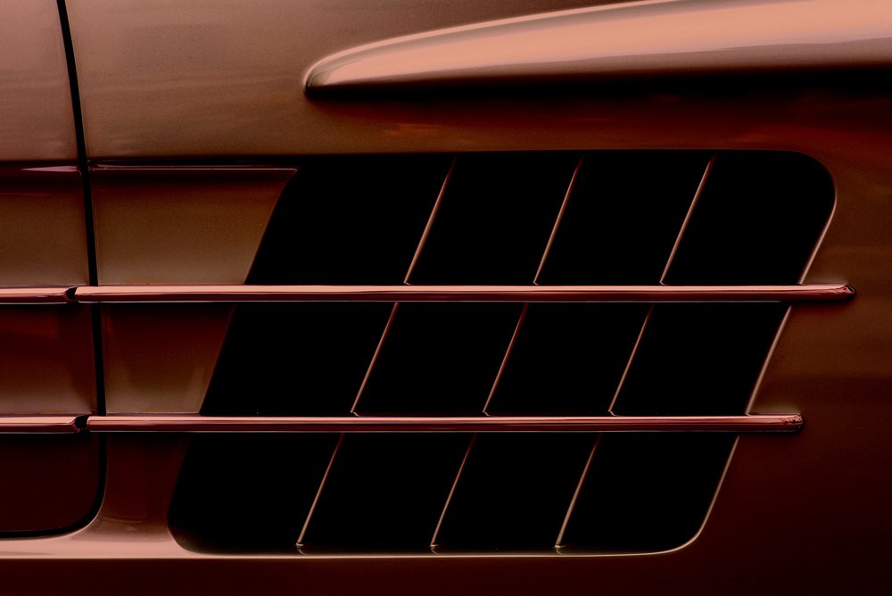 Retro Automobil Detail von Chris Hamilton