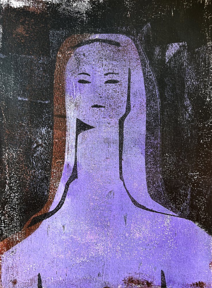 Lila Dame von Christina Misuro