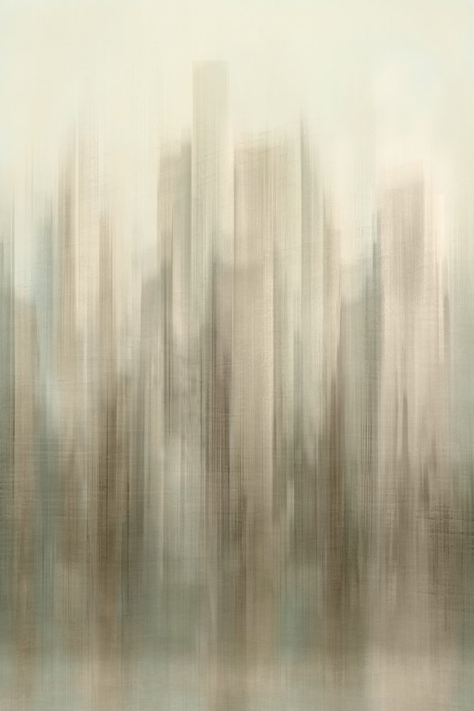 Abstrakte Stadtsilhouette von Christina Sillen