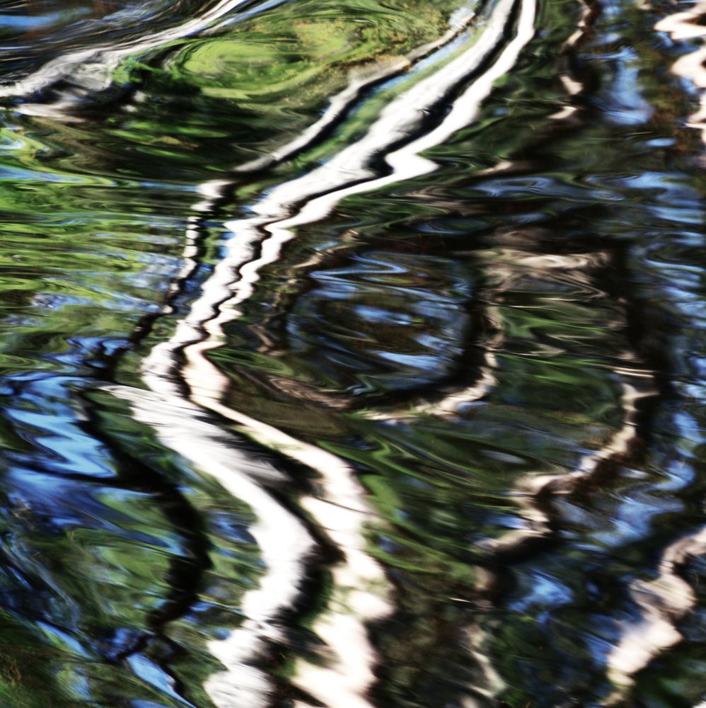 Lebendige Wasserreflexionen von Christina Sillen