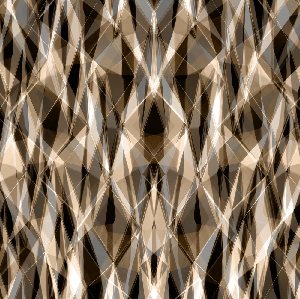 Warme Geometrische Abstraktion von Christina Sillen