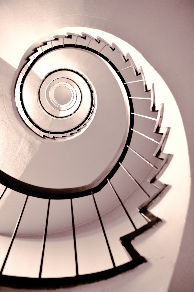 Windende Wendeltreppe von Christina Sillen