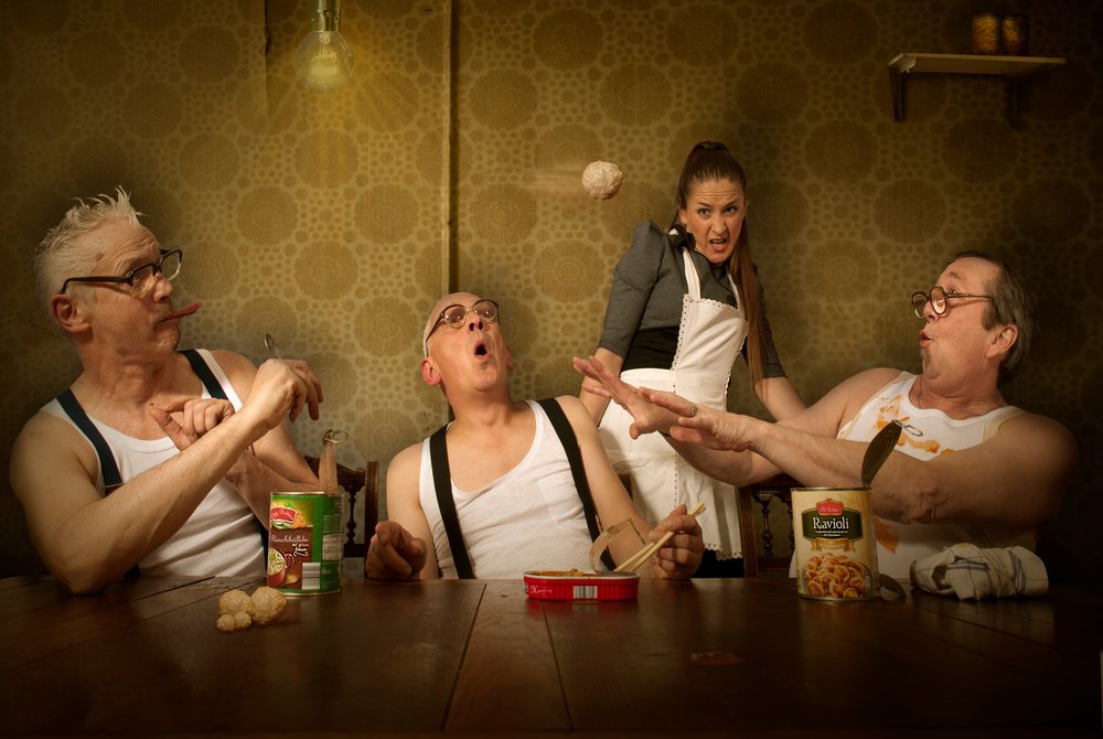 Familienessen Chaos von Christine von Diepenbroek