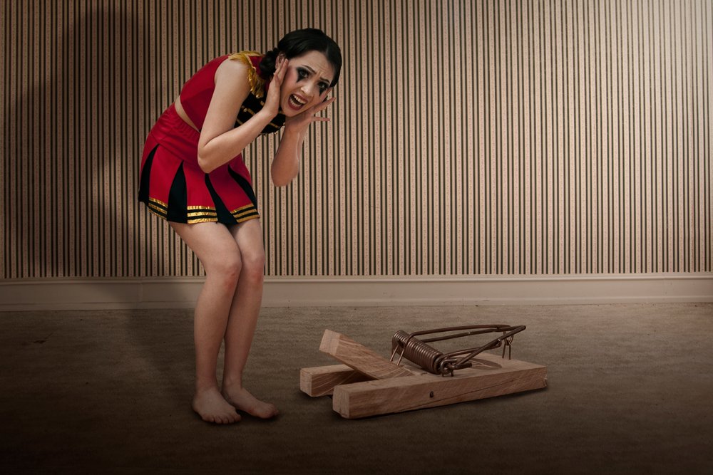 Erschrockene Cheerleader-Falle von Christine von Diepenbroek