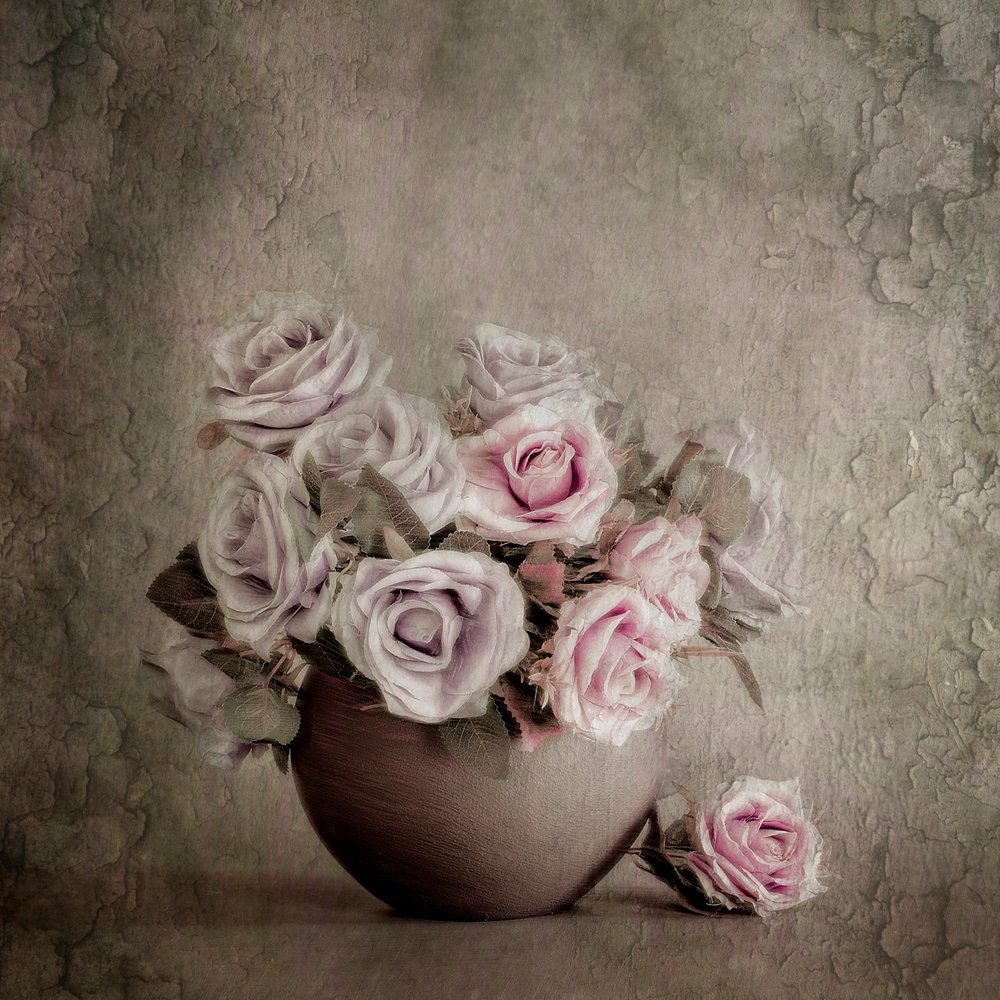 Weiches Blumenstillleben von Cicek Kiral