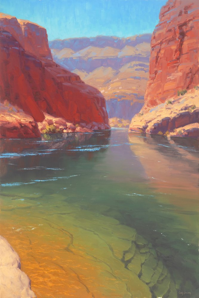 Majestätischer Canyon Fluss von Cody DeLong