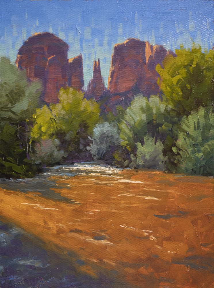 Roter Felsen Flusslicht von Cody DeLong