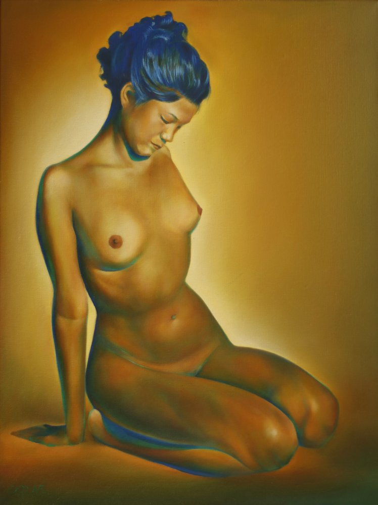 China Mädchen (2012) von Corné Akkers