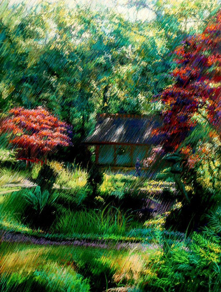 Japanischer Garten 2 (2014) von Corné Akkers