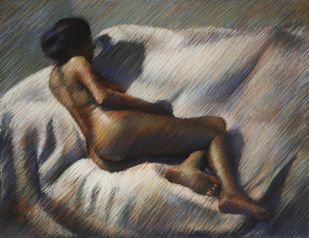Ruhende Frau von Corné Akkers