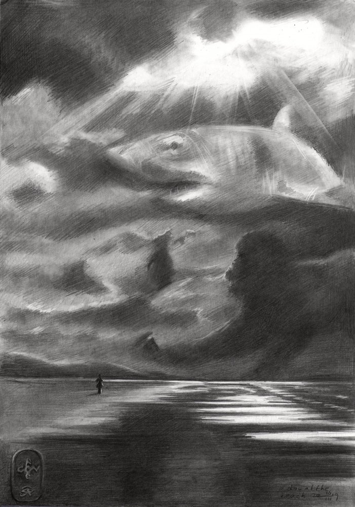 Himmelswal-Traumlandschaft von Corné Akkers