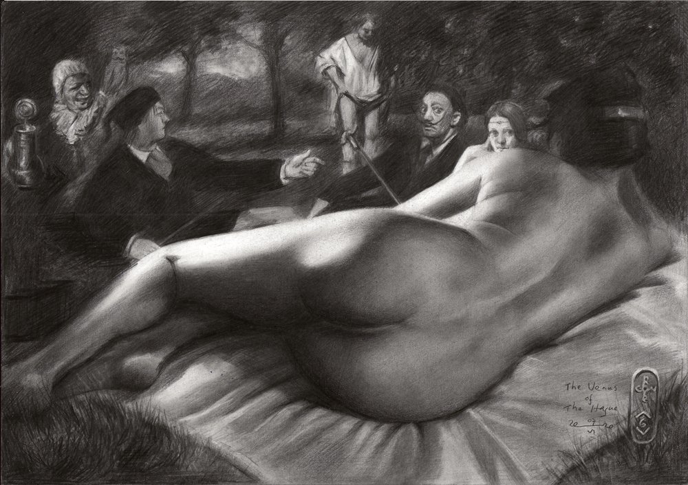 Die Venus von Den Haag von Corné Akkers