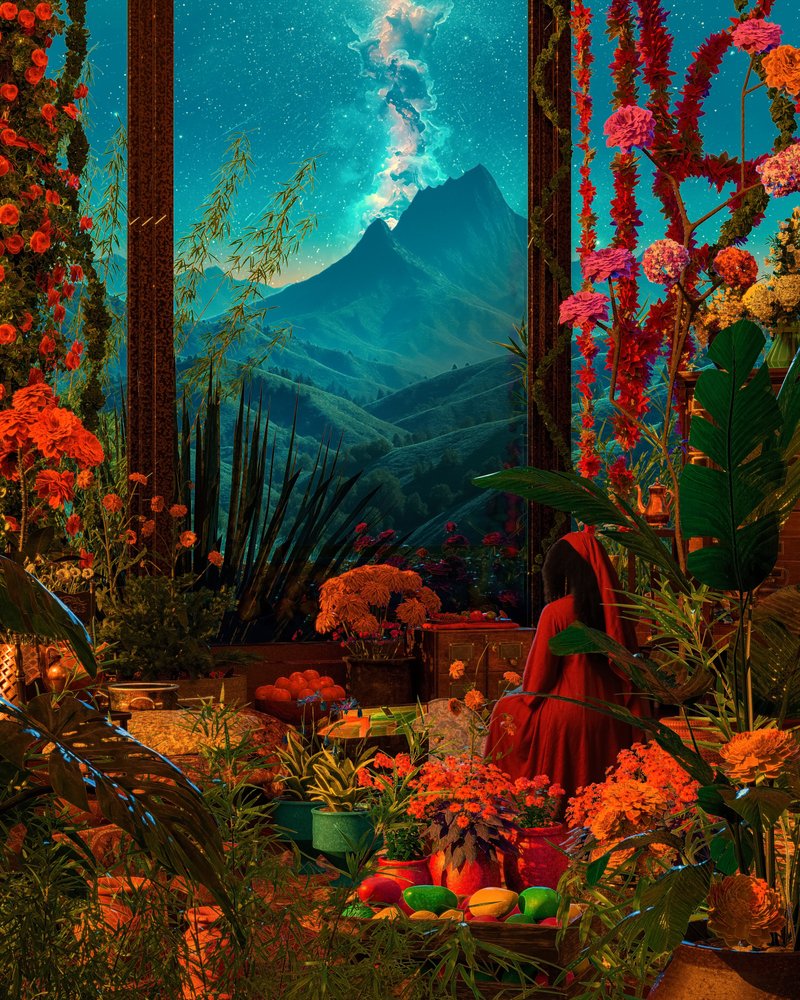 Sternenhafter Berggarten von CosmoZach