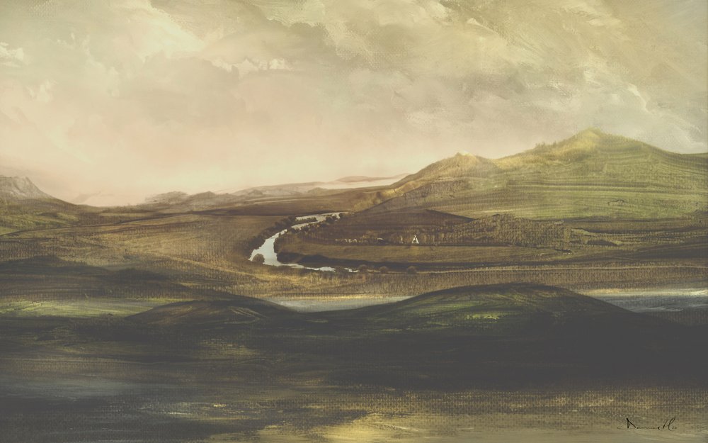 Talblick von Dan Hobday