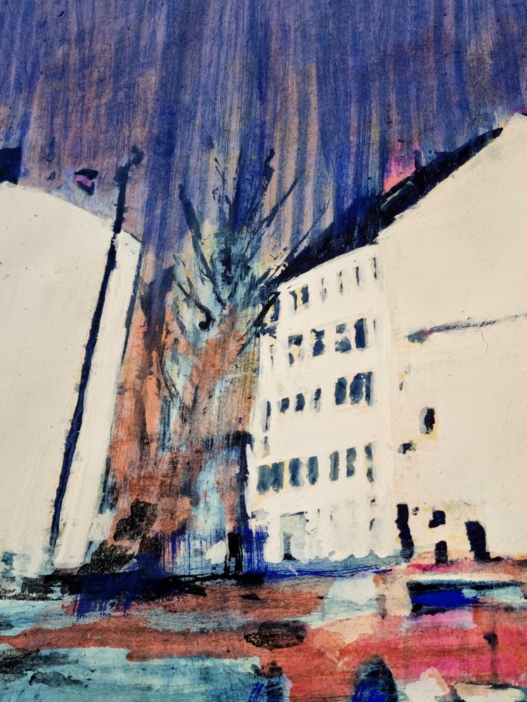Stadtstraßen-Abstraktion von David Antonides