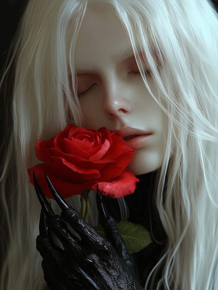 Gotischer Rosentraum von David Drake