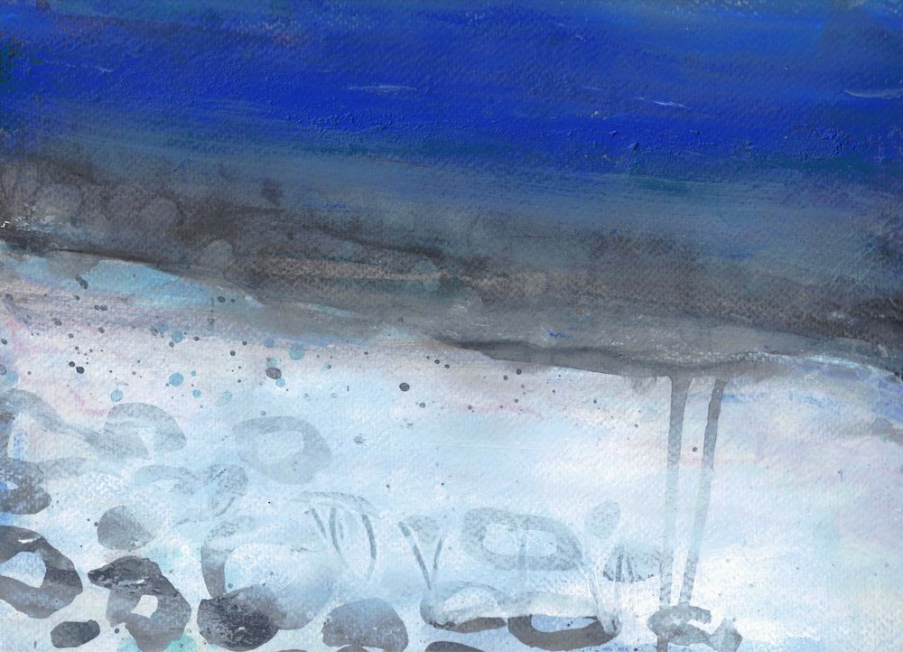 Tiefblaue Küste von Deb Chaney