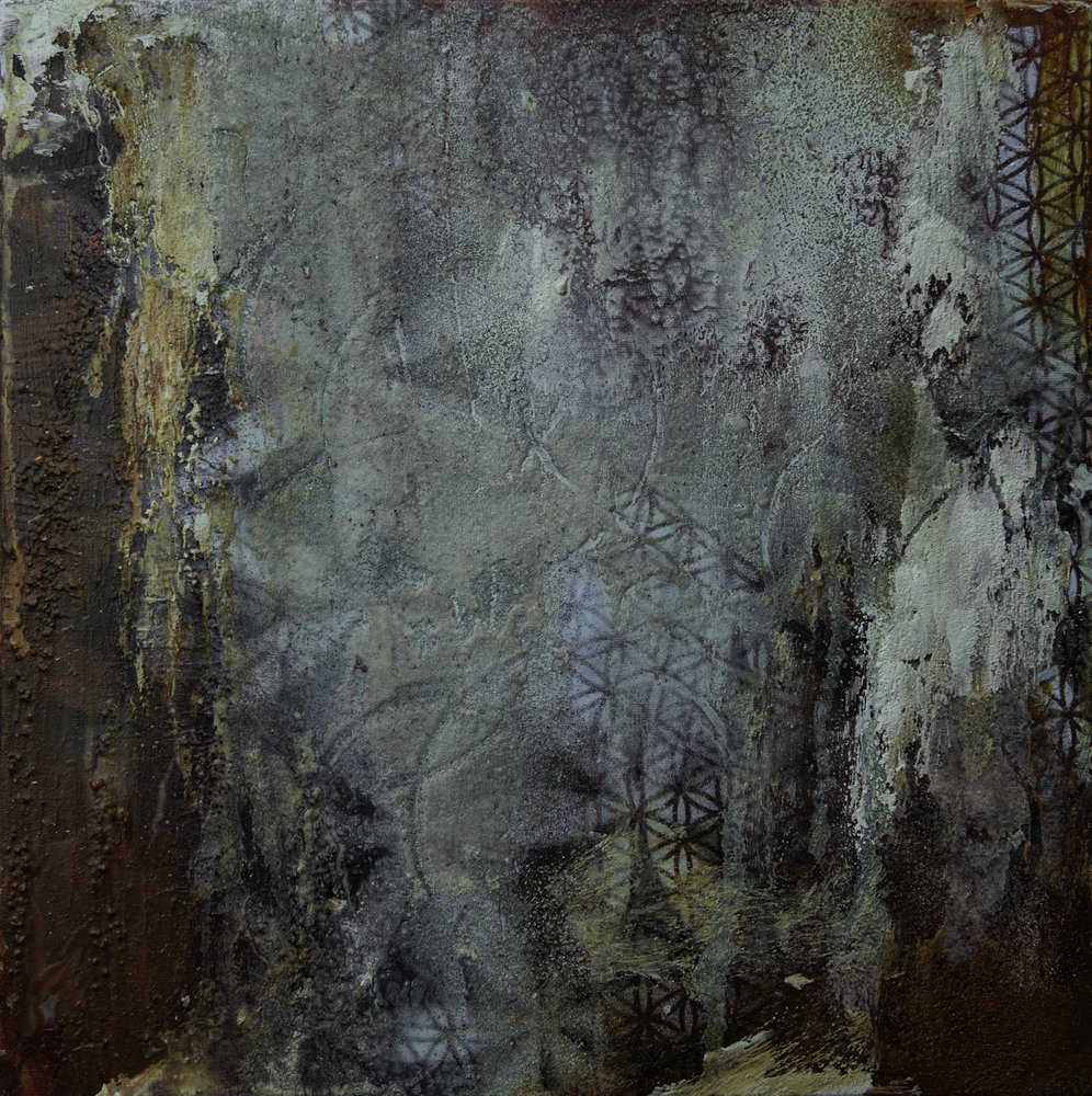 Geometrische Grunge-Textur von Deb Chaney