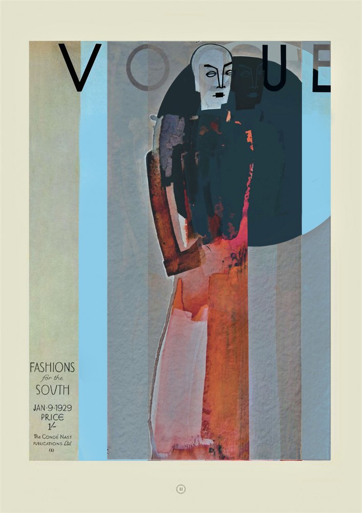 Art Deco Modefrau von Doris Schmitz