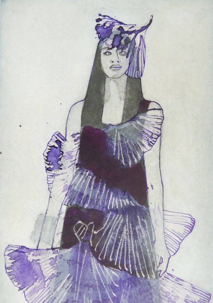 Schicke Lila Mode von Doris Schmitz