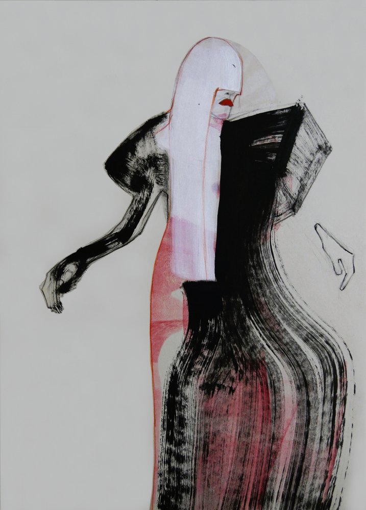 Elegante rote Lippenmode von Doris Schmitz