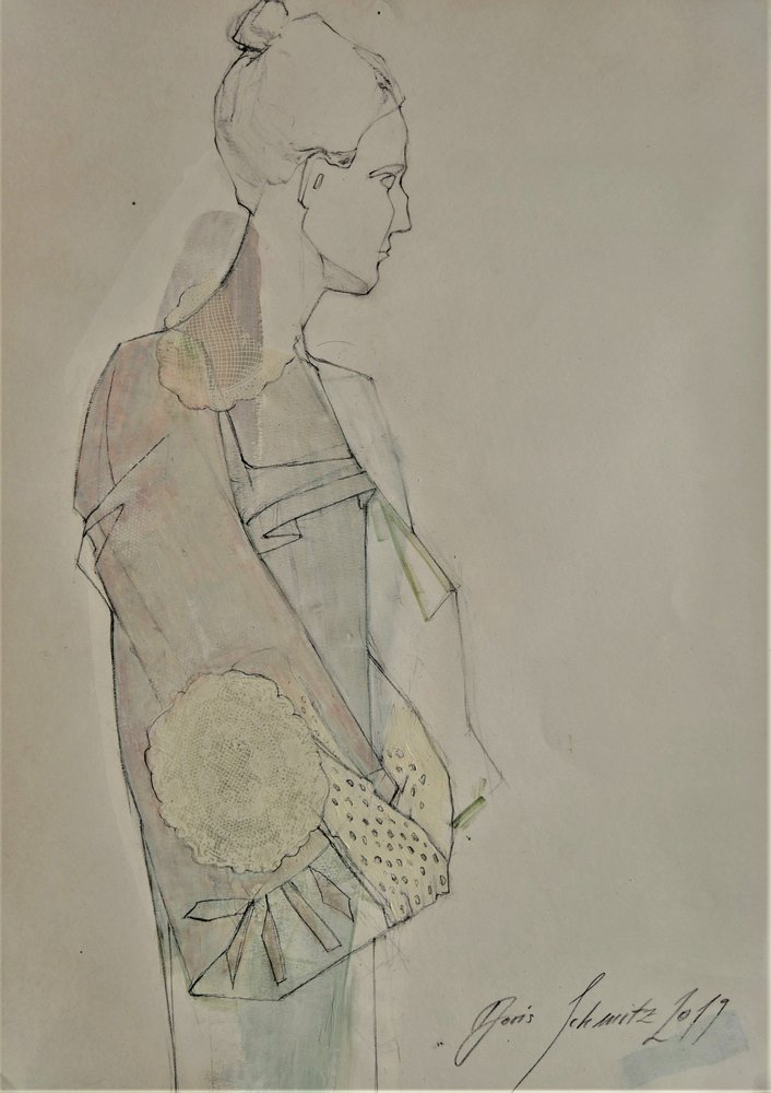 Elegantes Frauenprofil von Doris Schmitz