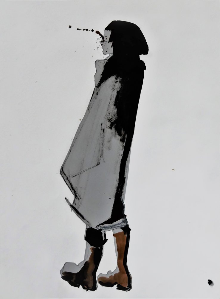 Tintenfleckfigur von Doris Schmitz