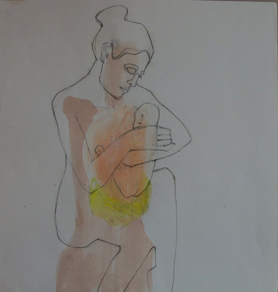 Mutter und Kind Umarmung von Doris Schmitz