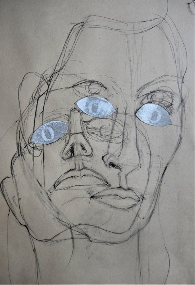 Mehrere Augen Porträt von Doris Schmitz