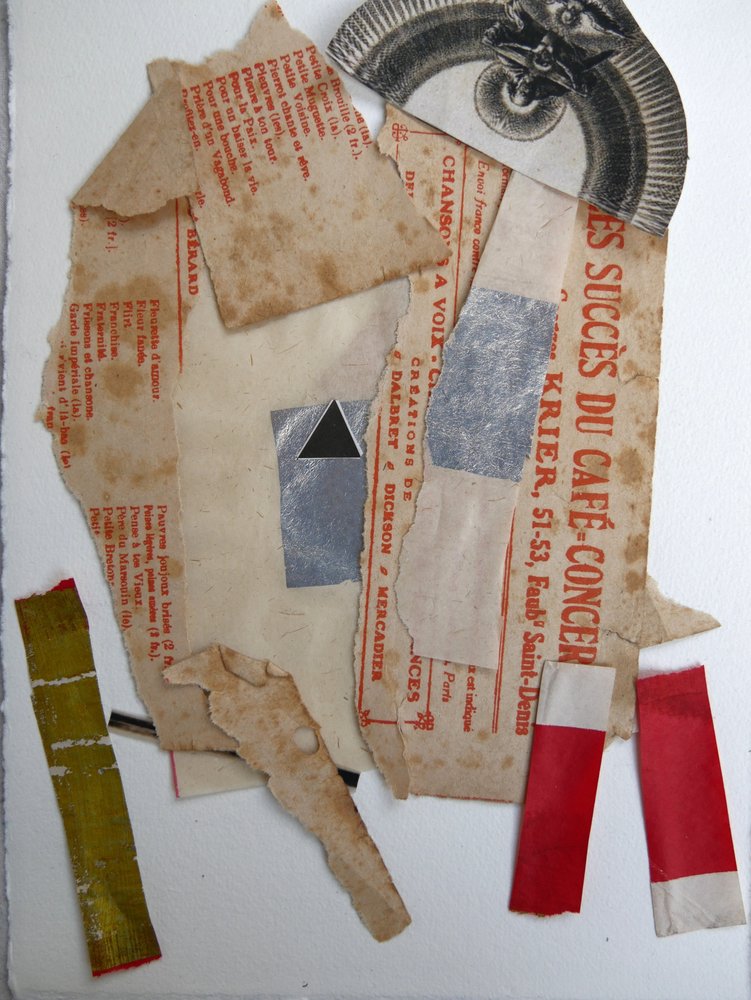 Vintage-Papier-Collage von Doris Schmitz