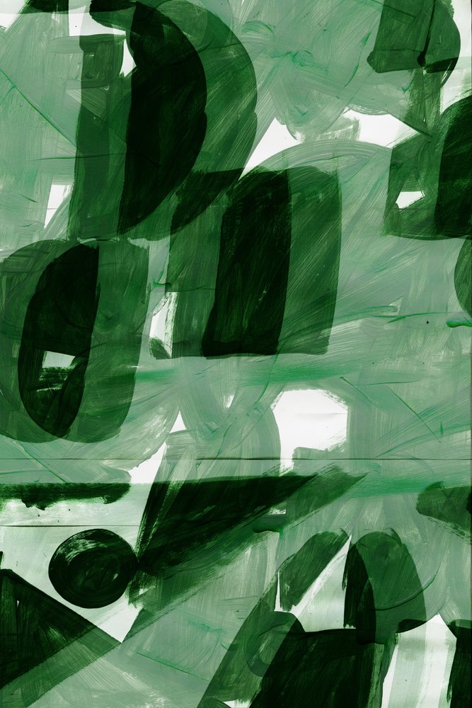 Dynamische Grüne Formen von Edward Selkirk