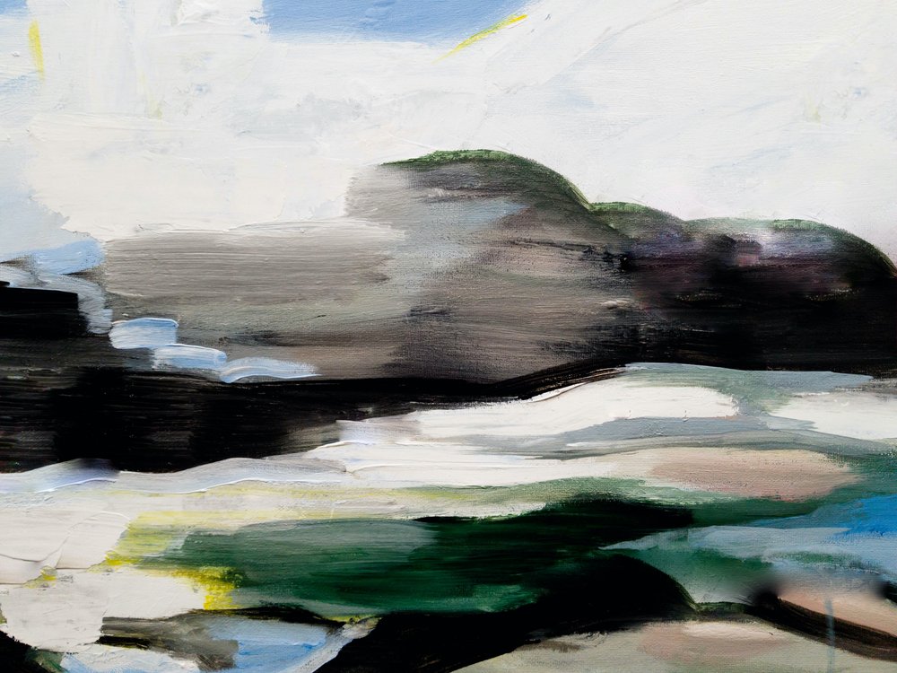 Stimmungsvolle Abstrakte Landschaft von Ejaaz Haniff