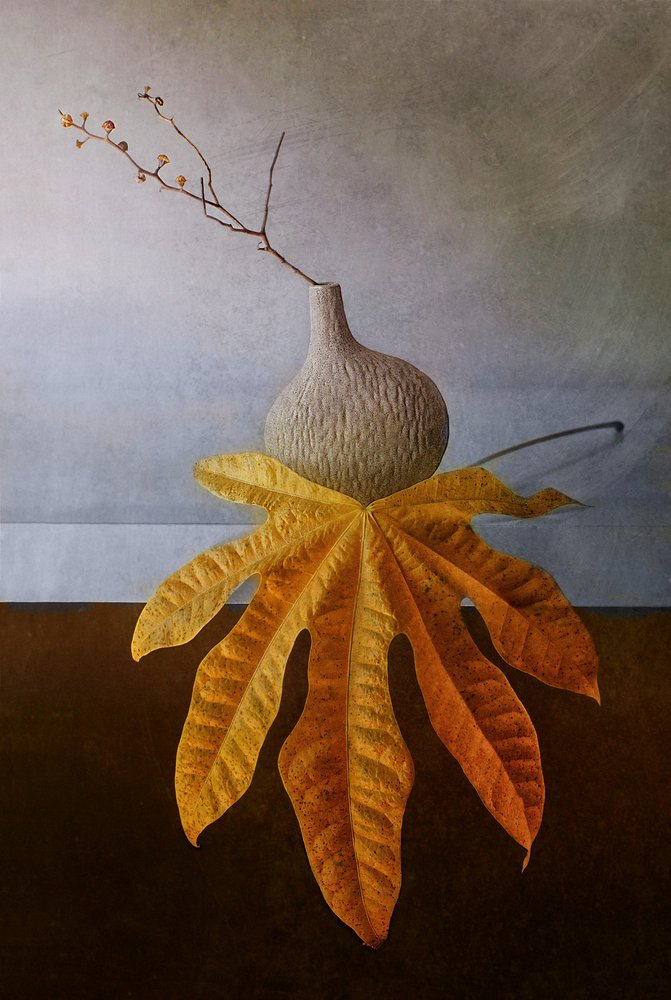 Goldenes Herbst-Stillleben von Elena Arjona