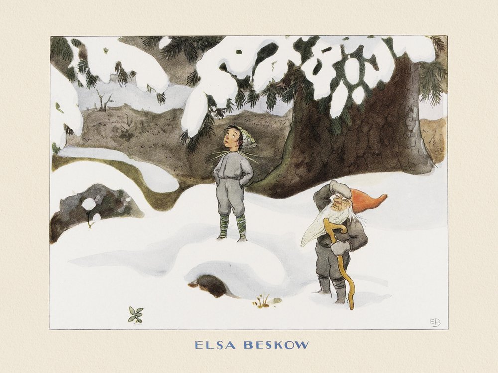 Das Sonnen-Ei Winter von Elsa Beskow