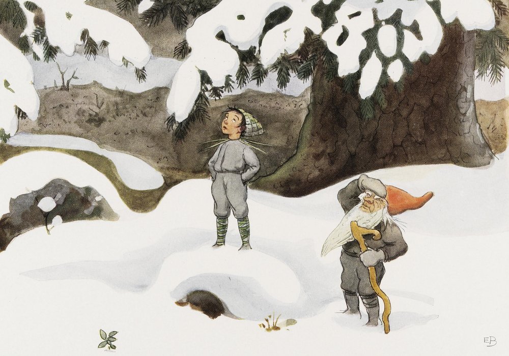 Das Sonnen-Ei Winter von Elsa Beskow