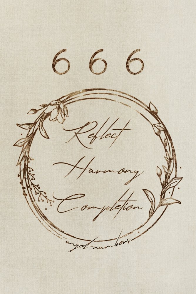 666 Engelszahlen Kranz von Ema Paraschiv