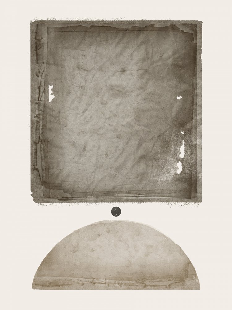 Gealterte Sepia-Formen von Ema Paraschiv