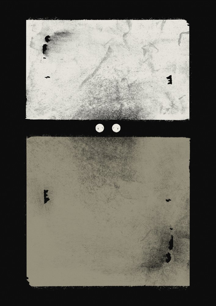 Minimalistischer Grunge-Teilung von Ema Paraschiv
