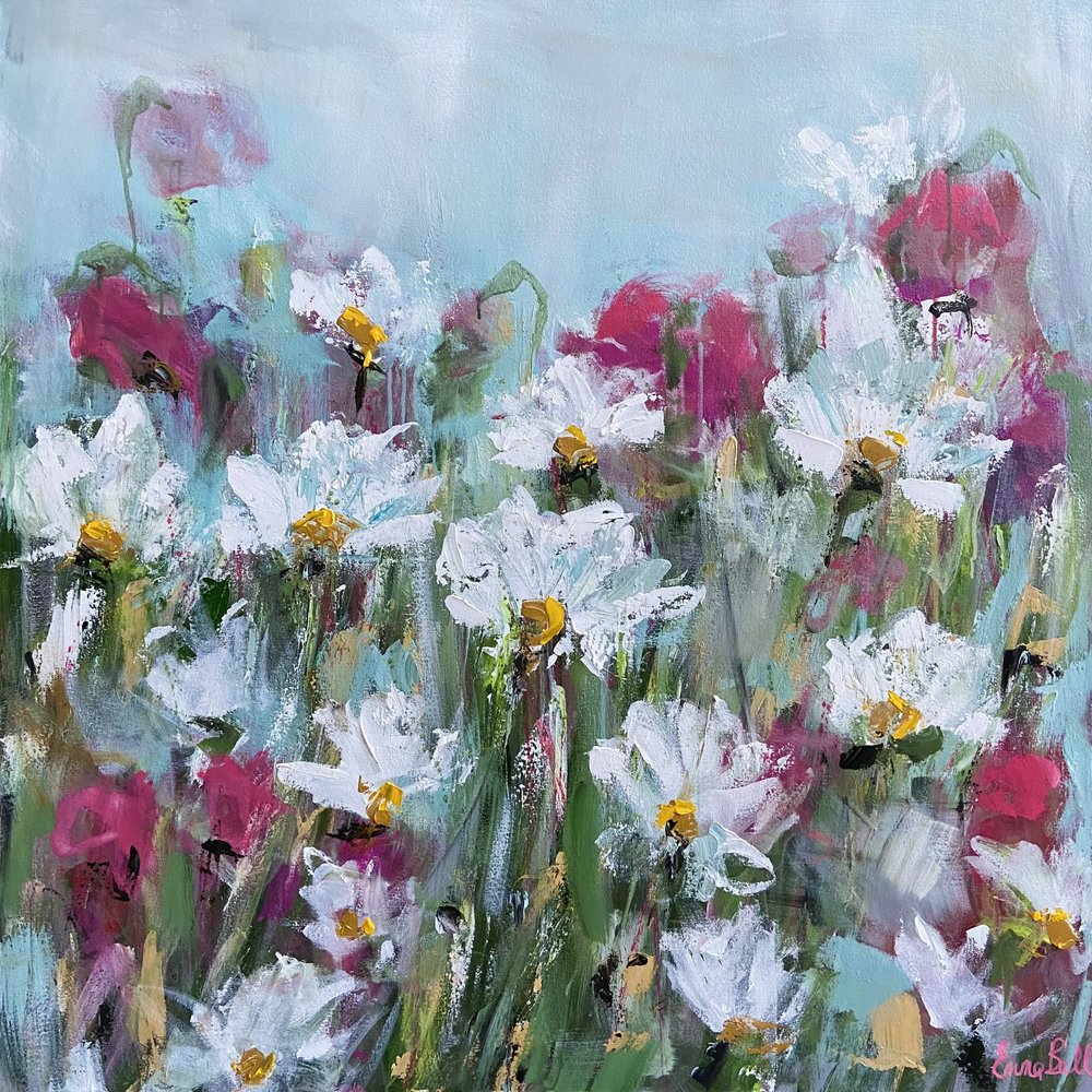 Träumende Sommerblüten von Emma Bell