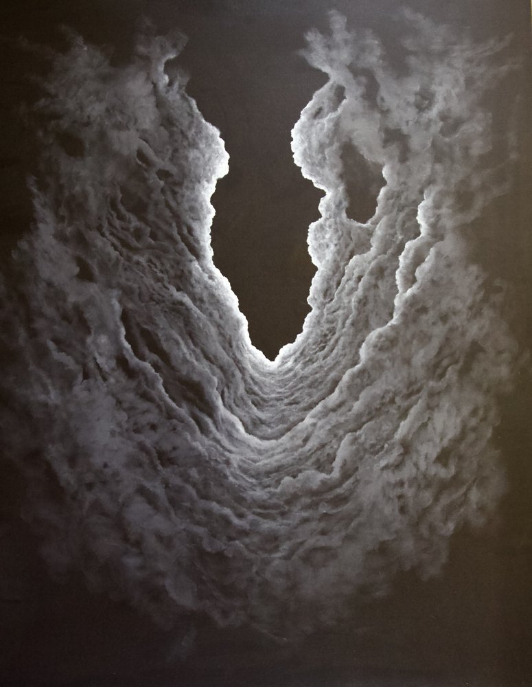 Wirbelnder Wolkentunnel von Fredrik Olsen