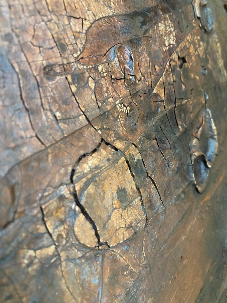 Verwitterte Goldpatina von Gabriela Aleksandra Szuba