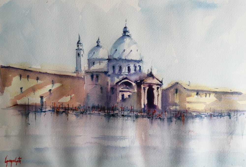 Venezianische Basilika-Reflexion von Giorgio Gosti